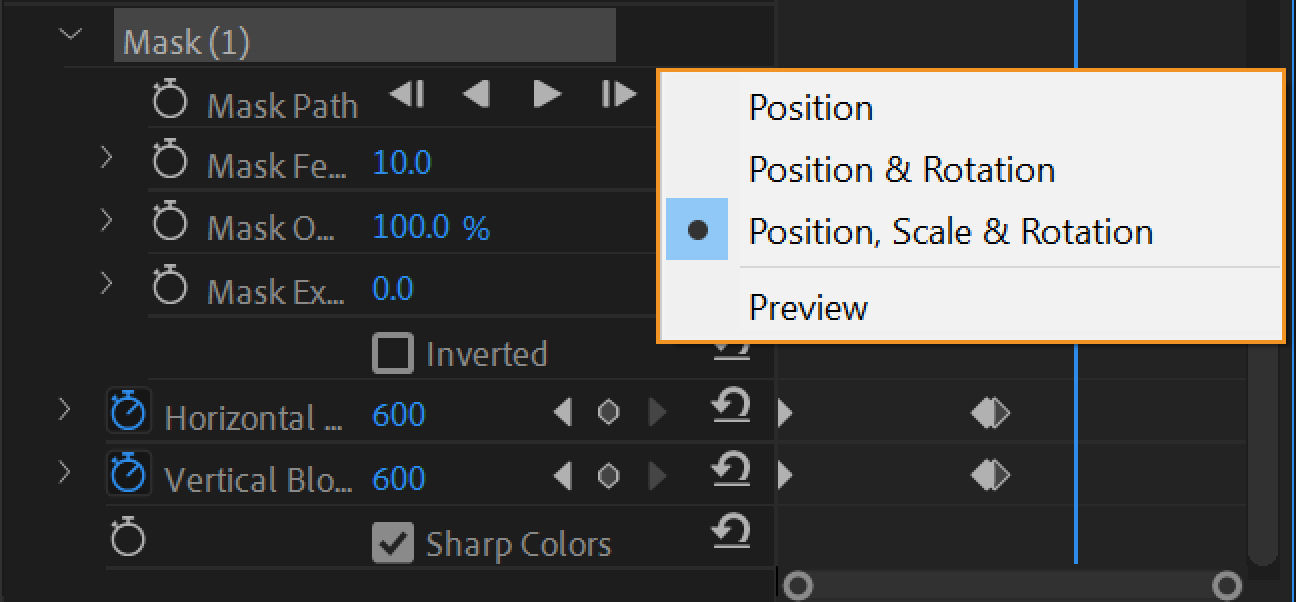 Disable live preview