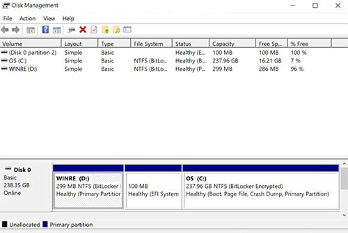 Disk management