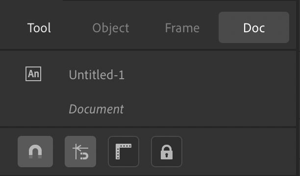 Quick action section