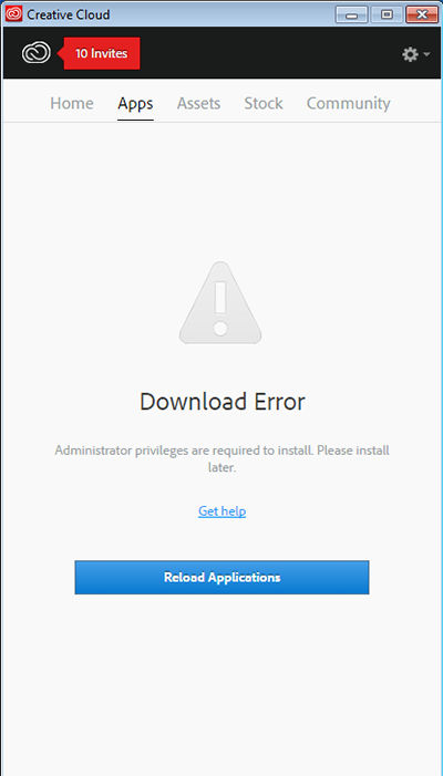 Download error