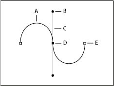 Photoshop path segments