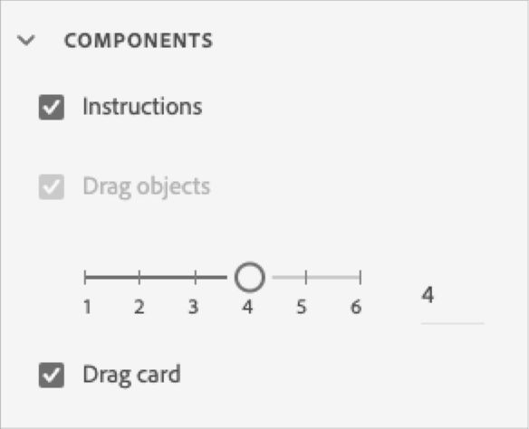 Change the drag source properties