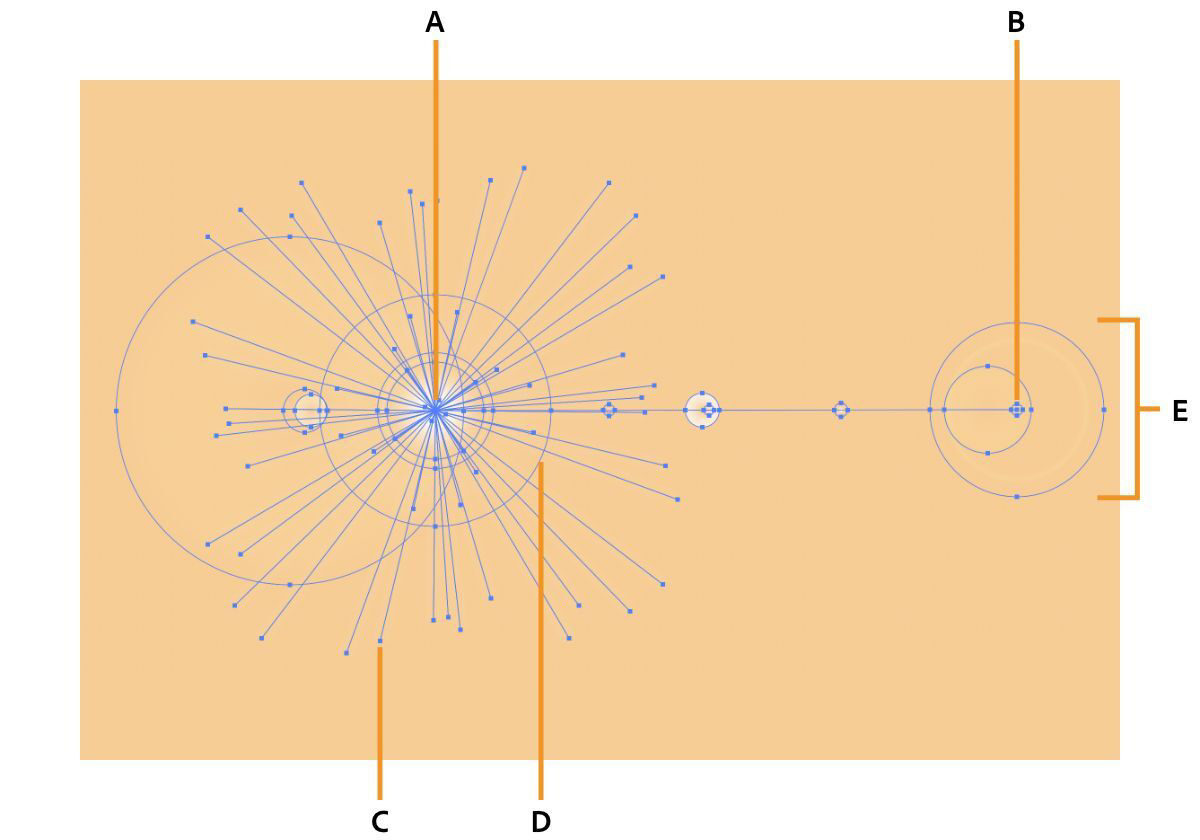 Components of a flare