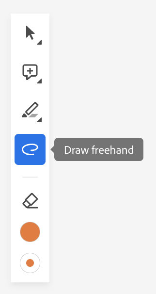 Draw freehand