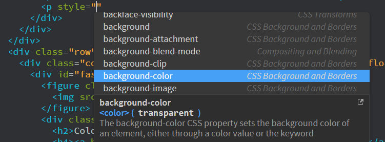 Dynamic code hints for style