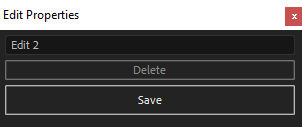 Edit 2D properties