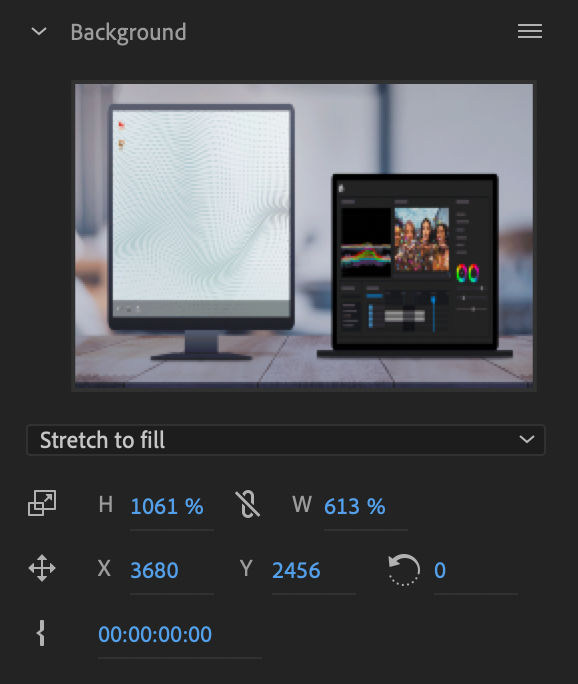 Editing media properties