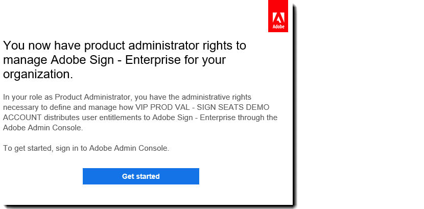 Get started with the Adobe Admin console