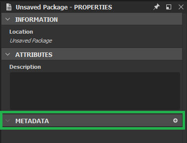 Package metadata