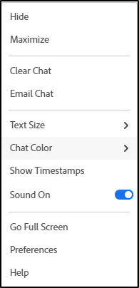 Enable sound alerts in the Chat pod for new messages.