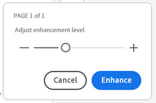 Use Acrobat Reader Desktop to enhance photos captured on mobile camera.