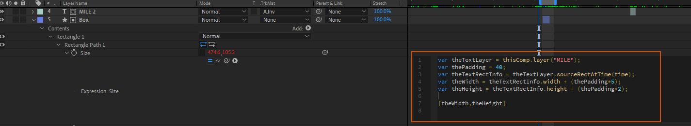 Expression Editor field