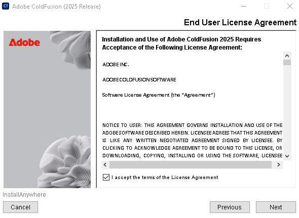 License agreement