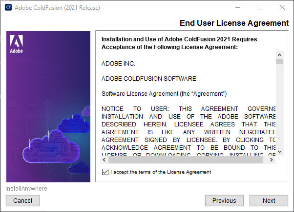 License agreement