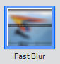 Fast Blur effect