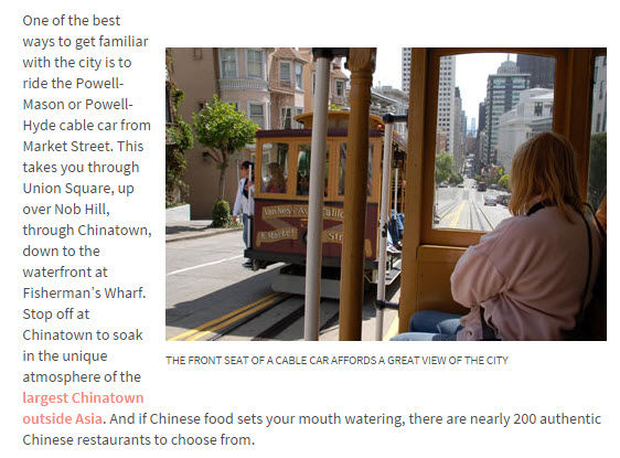 Text flowing naturally around an image with caption