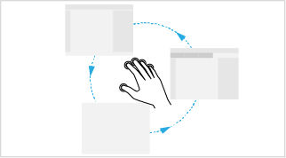 Photoshop Five-Finger Cycle Screen Mode
