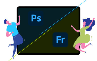 Samen sterk: Photoshop op de iPad en Fresco