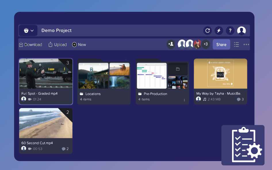 Manage project versions