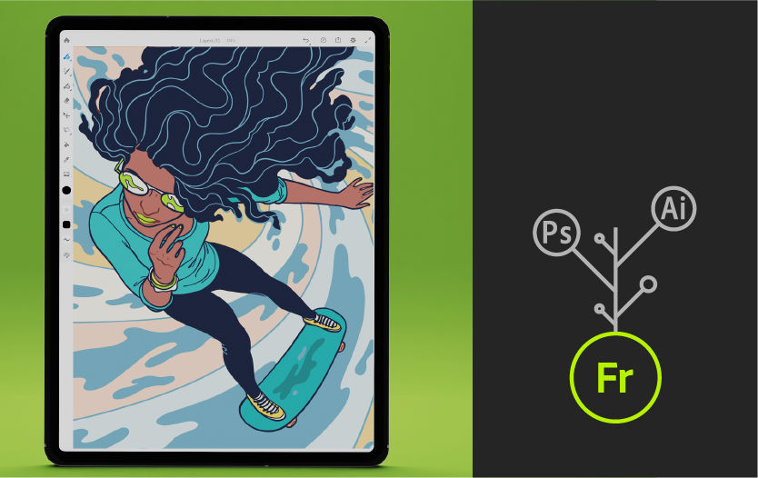 Can I work with my Fresco artwork in other applications?