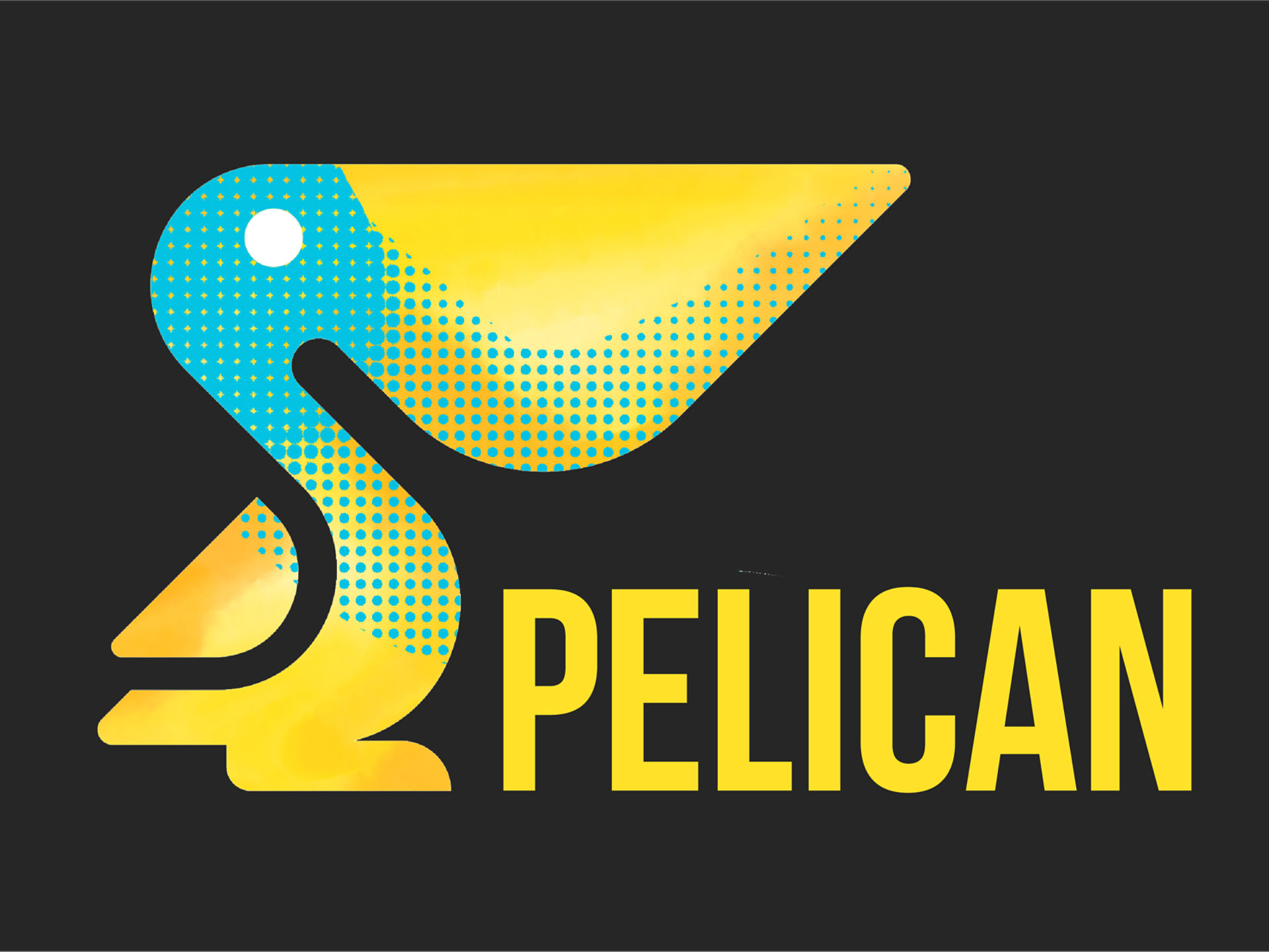 Pelican logo created with Fresco