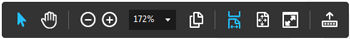The HUD toolbar