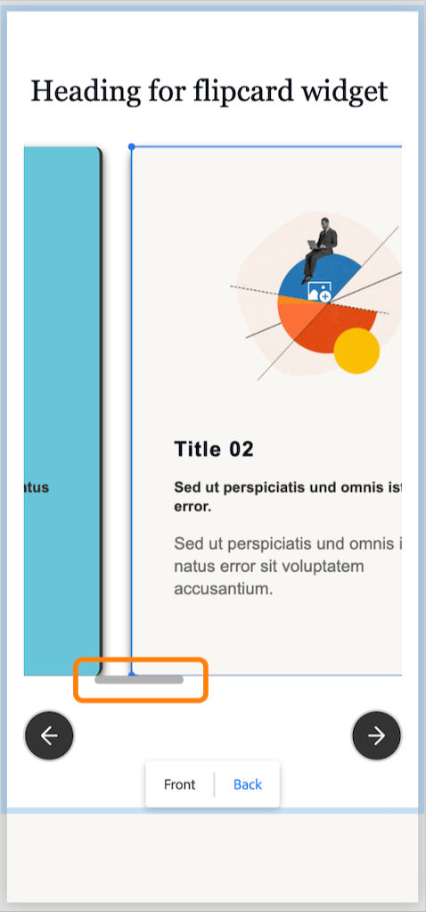 Authoring in responsive mode