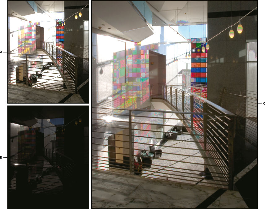 Photoshop Merging images