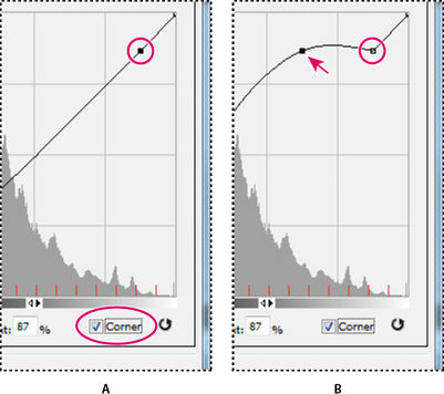 Photoshop Toning Curve and Histogram adjustment