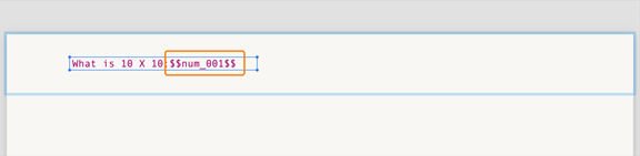 Enclosing the variable