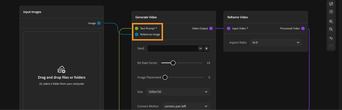 Placing your cursor over the empty dots will activate the add icon.