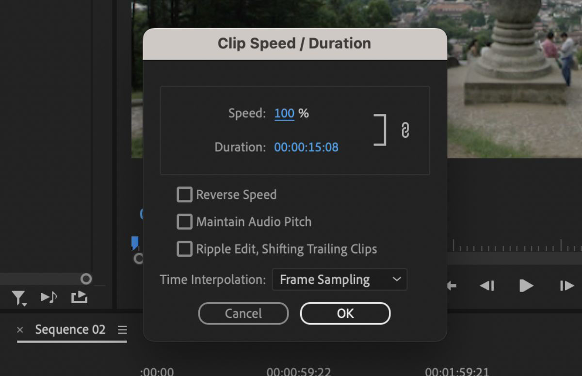 You can control the speed and duration of the clip as per your requirements.