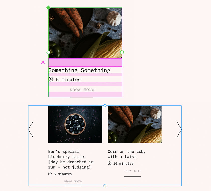 Overrides behave with stacks