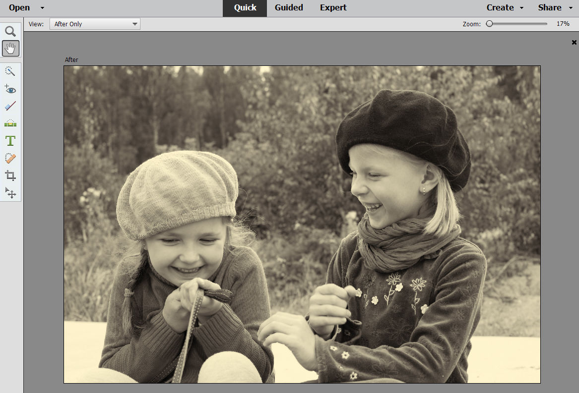 Colorize a photo