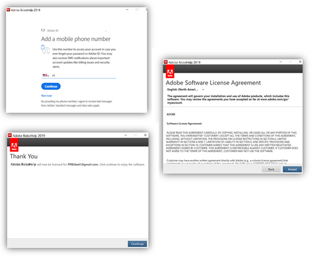 Log into your account and complete the sign in process