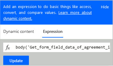 JSON expressions