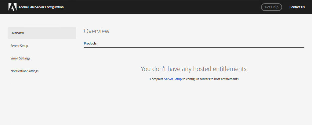 LAN Server Management Console