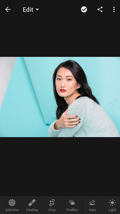 Lightroom 放大视图