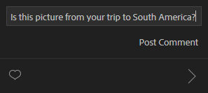 Lightroom Classic CC Type feedback or add a comment in the Comments area