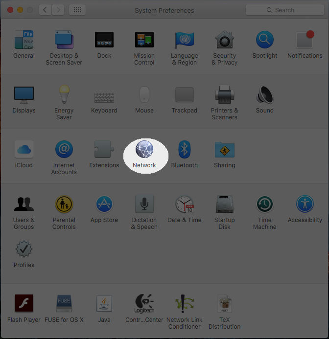 Configure your proxie on Mac to work with Libraries - Step 2