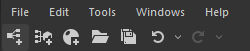 Main toolbar