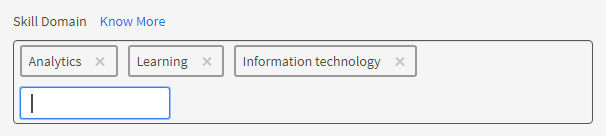 Map domain with skills