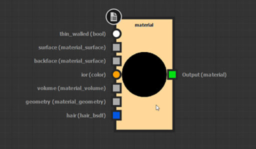 MDL node connector types