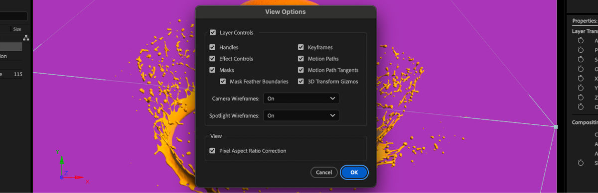 Use the 3D View option to view your 3D layers from several angles, using different view presets or custom ones.
