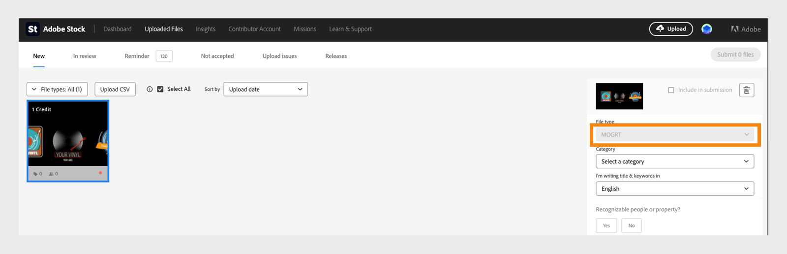 Make sure your MOGRT includes properly labeled controls, linked assets, and no missing media. Unsupported effects or plugins may cause rejection.