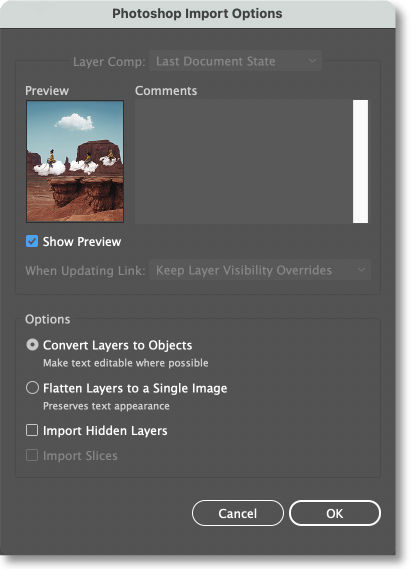 Photoshop openen in Illustrator