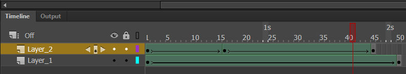 Easing preset for multiple spans