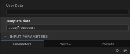 New Substance graph dialog - Setting up the template category