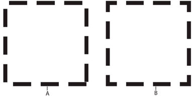 Dash Adjustments at the corners