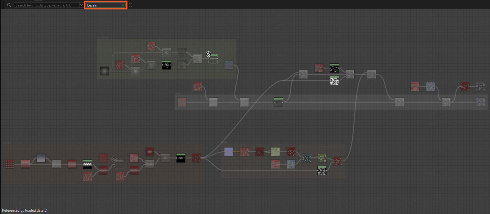 Node finder: Searching by 'Levels' type (compositing)